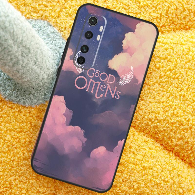 Good Omens Case For POCO X3 X4 X5 F5 Pro M5s C40 F4 GT F3 Cover For Xiaomi 12T 11T Pro 12 13 Lite 12X