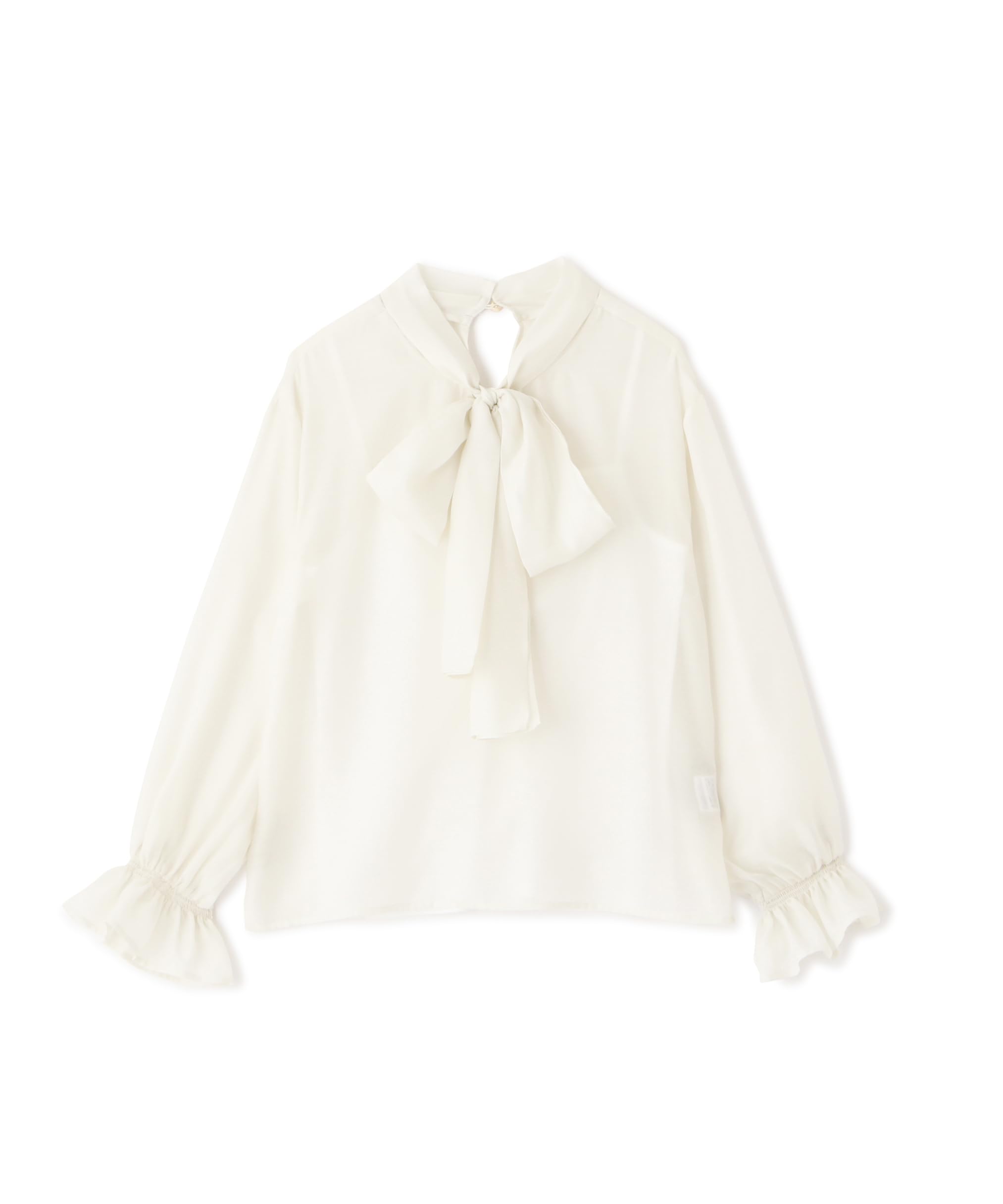 

Блузка женская Proportion Body Dressing с большим бантом, прозрачная, экрю