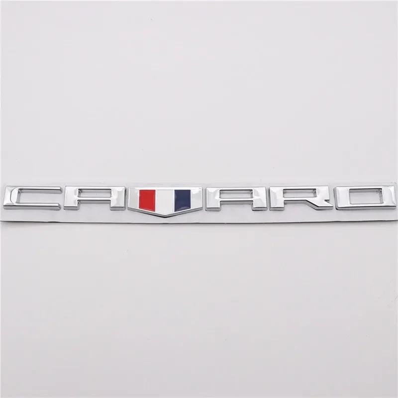 3D Autostickers Achterklep Embleem Badge voor Chevrolet CAMARO Letter Cruze Camaro Captiva Aveo Silverado Auto Zijsticker Exterieur