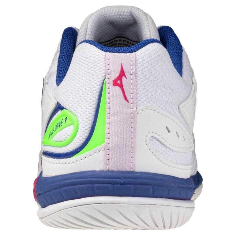 Mizuno Scarpe da Tennistavolo WAVE DRIVE 9 Unisex Bianco Argento 81GA220564