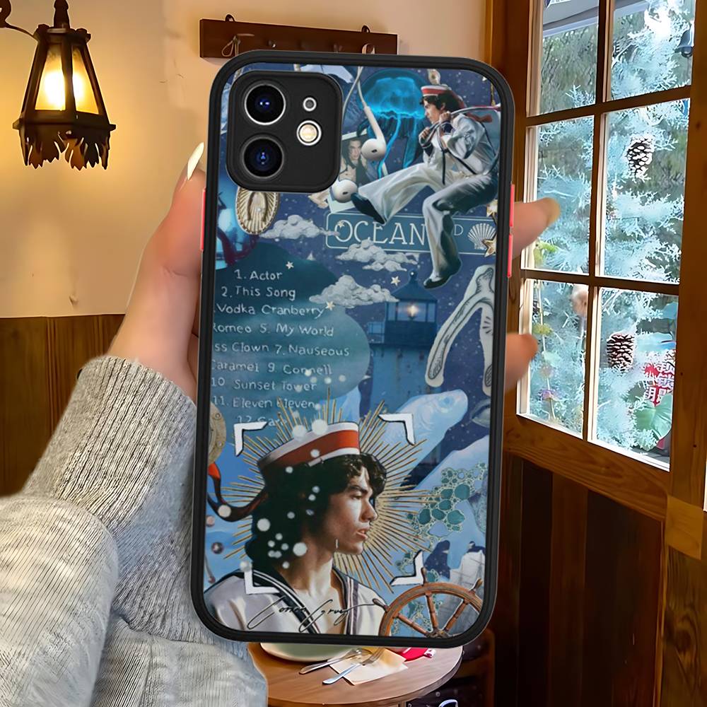 Popular Singer C-Conan G-Gray Phone Case For IPhone 16 15 14 13 12 11 Pro Max Plus X XS MAX Black Matte Phone Fundas