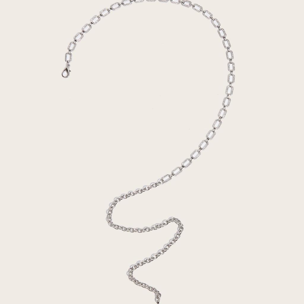 Strass Taillenkette Metallaccessoires Gürtel Mit Rock Kleid Taillenkette Dekoration Dünner Gürtel Tide