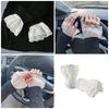 Wrist Cuffs Flared Ruffled Cuffs for For Shirt Sweater False Sleeve Ornaments Detachable Sleeves Cuffs Golden Brim