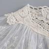 Cape Blouse False Collars Floral Small Shawl Retro Embroidered Lace Fake Collar  Clothes Decoration