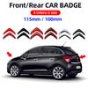 ABS Sticker Car Front Rear Badge Emblem Decal For Citroen C4 C3 Xsara C-Elysee C5 C1 DS3 DS5 Jumper Picasso Sega C-quatre