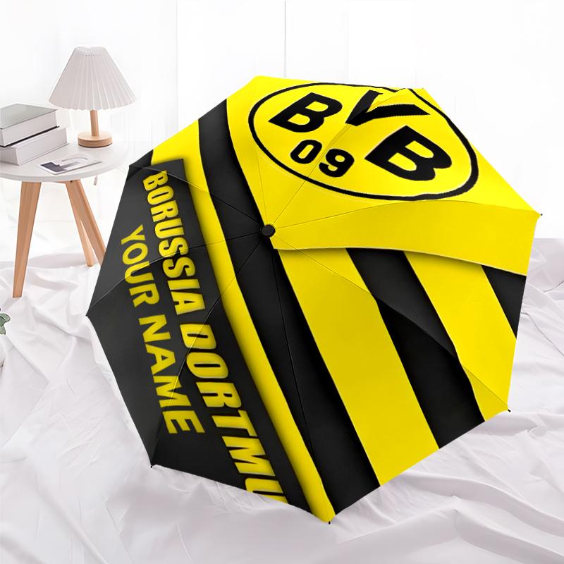 Personalized Name B-BVB Print Umbrella - Automatic Open/Close, Eight-Rib Durable Frame, Automatic Folding Umbrella
