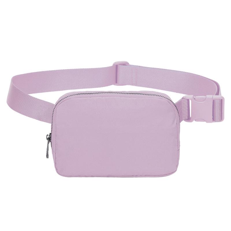 

Water-Resistant Nylon Fanny Pack: Unisex Chest Bag for Running & Mobile Phone Storage Below 20L