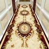 Autumn Style Long Lobby Carpet Fresh Green Grass Pattern Stairway Hallway Home Corridor Carpet Aisle Party Wedding Red Area Rugs