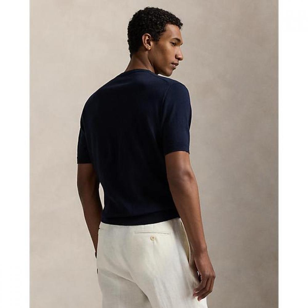 Polo Ralph Lauren Men S Cotton Crewneck Short Sleeve Sweater mnpoSwe1n820081400