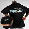 T-shirt Estiva Uomo in Cotone Silent Hill 2 Maglietta Horror Unisex Casual Manica Corta Girocollo T-shirt Gotica Retro Y2k