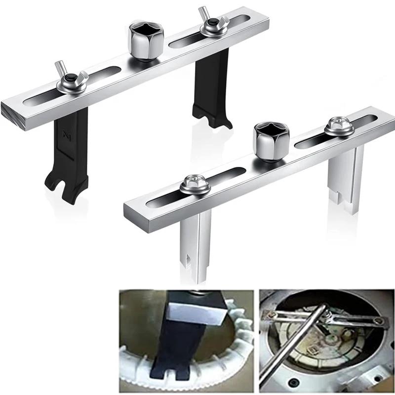 NEW 2Jaw Adjustable Wrench Tools For Car Oil Tank Cover Lever Remover Fuel Pump Lid Change Spanner Detent Motorcycle Accessories