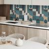 Self-Adhesive Vinyl Kitchen Panel 100x50 cm Abstract Shapes and Forms