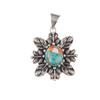 Asthenic Multi Gemstone Pendant, 925 Sterling Silver Jewelry, Handmade Pendant CP-10