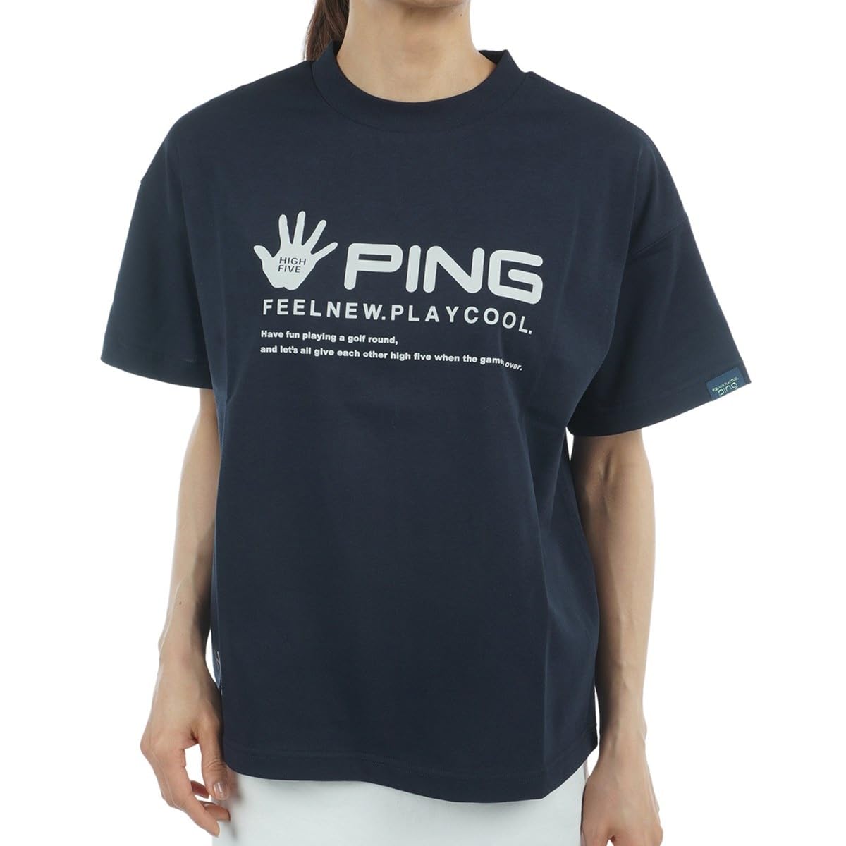 

Ping Apparel Short Sleeve Printed Golf LL Women s T-Shirt (Brand Logo) / / 622-5164300 120_Navy