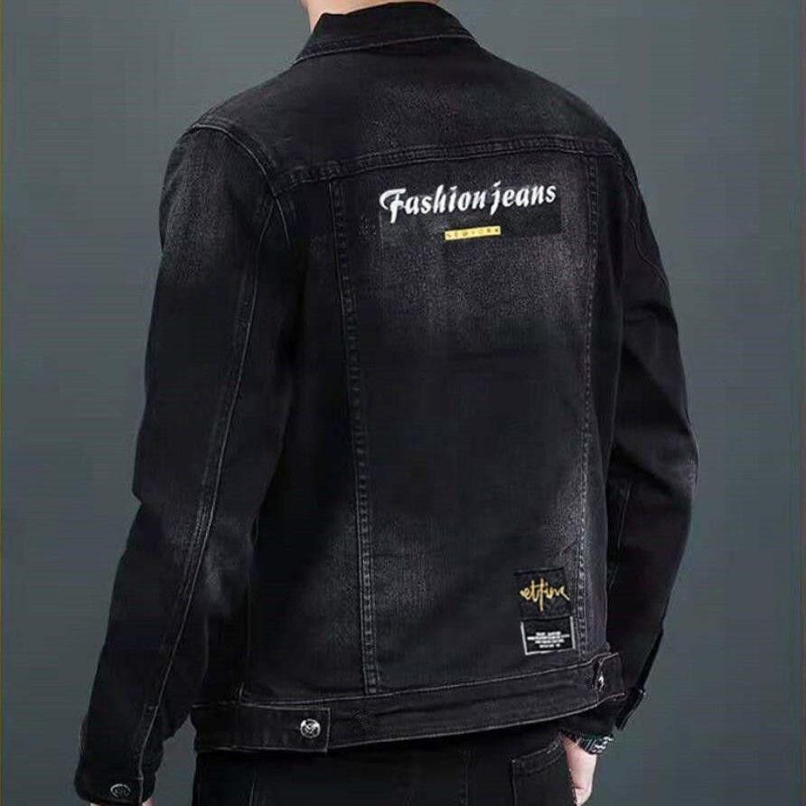 Coat Men's New Trendy Brand High-end Trendy Casual Top Spring and Autumn Jacket