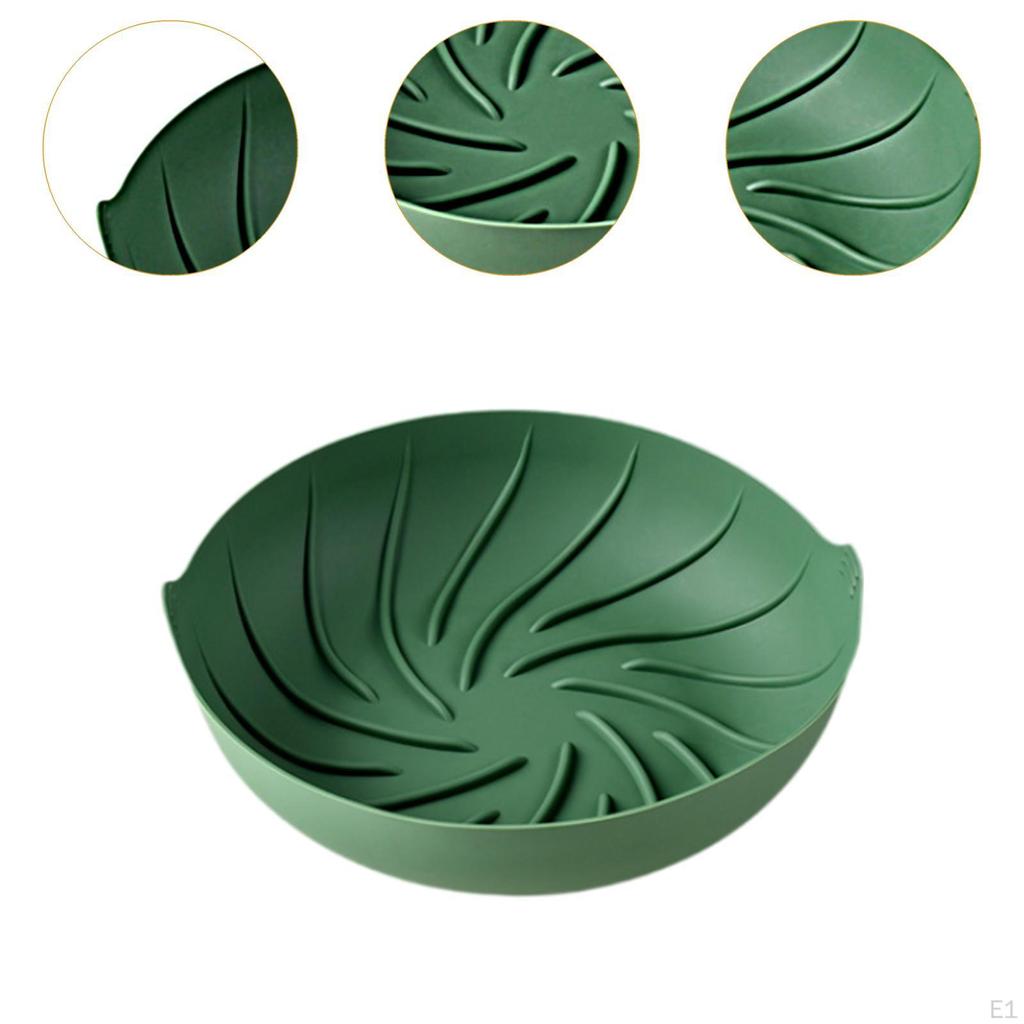 -Air Fryer Liner Non-Stick Round Portable Heat Resistant Frying Basket Baking Tray for Stove Oven