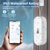 Tuya Smart Temperature And Humidity Sensor WiFi/Zigbee IP65 Waterproof Indoor Outdoor Dual-use Compatible With Alexa Google Home