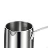 Deep Fryer Cooking Pot Saute Pan Practical Comfortable Grip Small with Handle Milk for Home