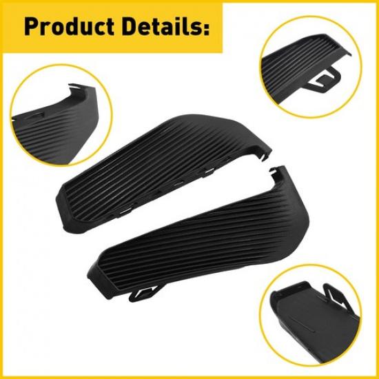 Left & Side Fog Right Covers Light For 2016-2018 GM1038230 Malibu Chevrolet