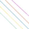 HENGJIA PE Braided Fishing Line, 4-Strand, 300M, 5-Color, 10m/Color Intervals
