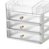 Kosmetikbox Tragbarer Hautpflegehalter Kosmetik-Display-Case Aufbewahrung für Schminktisch