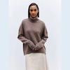 Turtle Neck Cashmere Winter Sweater Women 2021 Elegant Thick Warm Female Knitted Pullover Loose Basic Knitwear Jumper