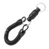 Magnet Clip Metal Fishing Net Magnetic Release Holder Retractor Hanging Buckle with Lanyard