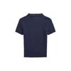 Polo Ralph Lauren Polo Shirt Ss24 Logo Small Pony Embroidered Button Short Sleeve Kids Tops Dark-Blue CWPOSWEG6820439-400