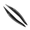 1 Pair Fiber Headlight Eyebrows Eyelids Sticker Replacement For F10 2014\-2016 Car Interior Decor