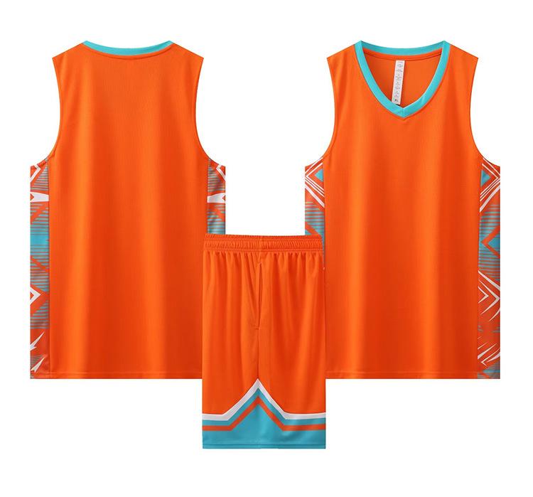 New Basketball Jersey Set Men'S Adult Children'S Game Jersey Training Jersey Vest Jersey Sportswear Summer Clothing