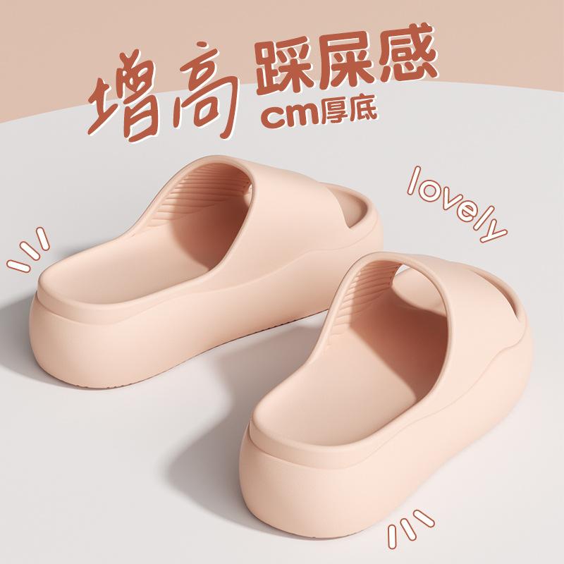 Kule tøfler kvinner bruker tykk bunn hjem innendørs sklisikker hjemmesommer baderom menn