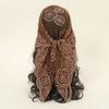 Lightweight Lace Scarf Floral Embroidery Sunscreen Shawls Creative Headscarf Women
