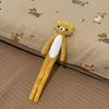 Hot Long Leg Rilakkuma Cartoon Toy Soft Stuffed Doll Bag Pendant Keychain Cute Gift ForWomen Bag Decoration Home Ornament Gifts