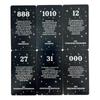 Oráculo en Español, Mensajes de Número de Ángel, 53 Cartas, Números Angelicales Angel Number Messages Tarot Cards Deck Future Te