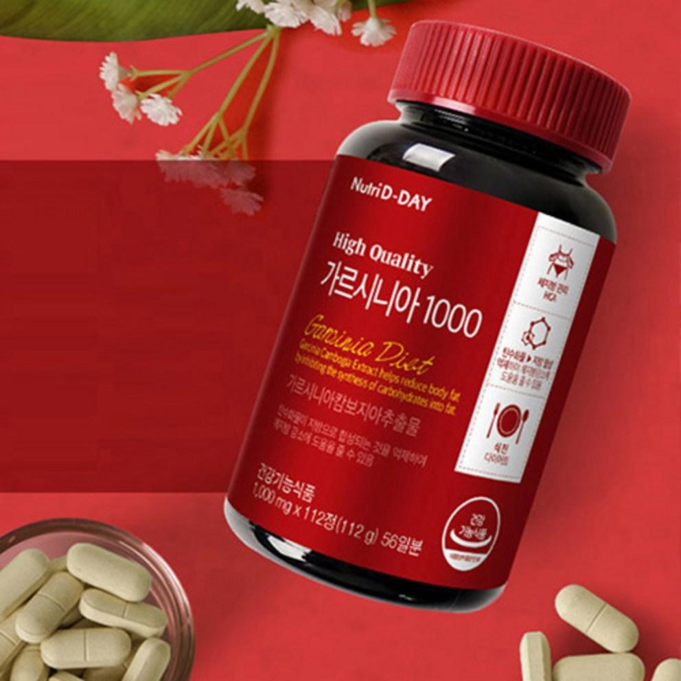 Nutri D-Day Garcinia Cambogia 1000mg, 112 Tablets, Single Pack