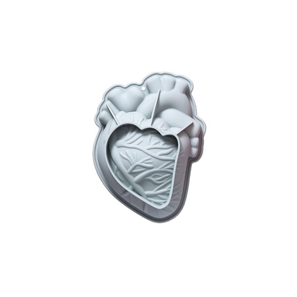 Non-Stick Brain Dessert Mold Pumpkin Halloween Baking Silicone Mold Chocolate