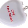 1Pc Protect Cpr Mask Usta Brelok Rescue In Heart Box Maska na twarz Pierwsza pomoc