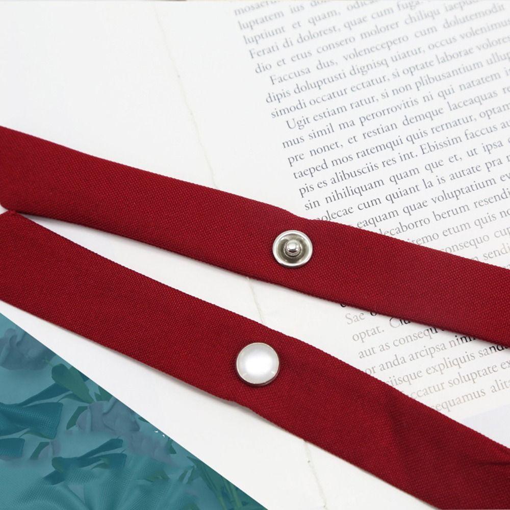 Shirt Accessory JK Uniform Tie Solid Color Ribbon Tie Neck Ties Cross Bow Tie JK Bow Tie Cravat