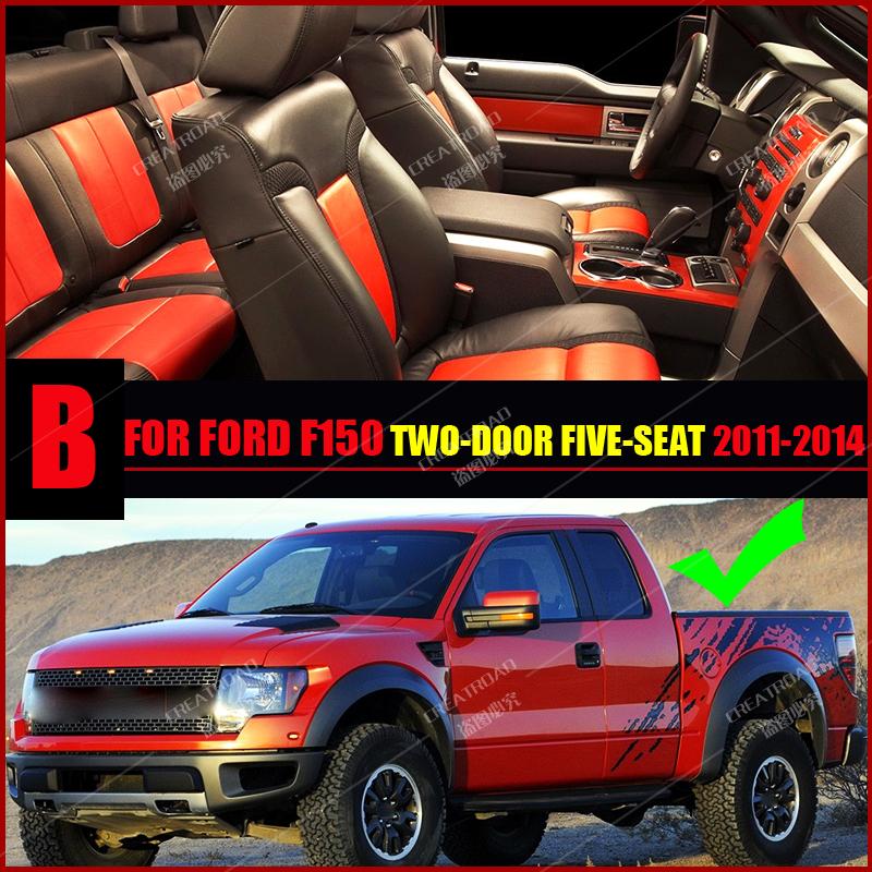 Car Floor Mats for Ford F150 TWO DOOR 2011 2012 2013 2014 Custom Auto Foot Pads Automobile Carpet