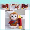 Adorável Brinquedo de Pelúcia do Sun Wukong de 16cm Boneco de Macaco Macio Para Crianças Apresentando Enchimento de Algodão PP Premium