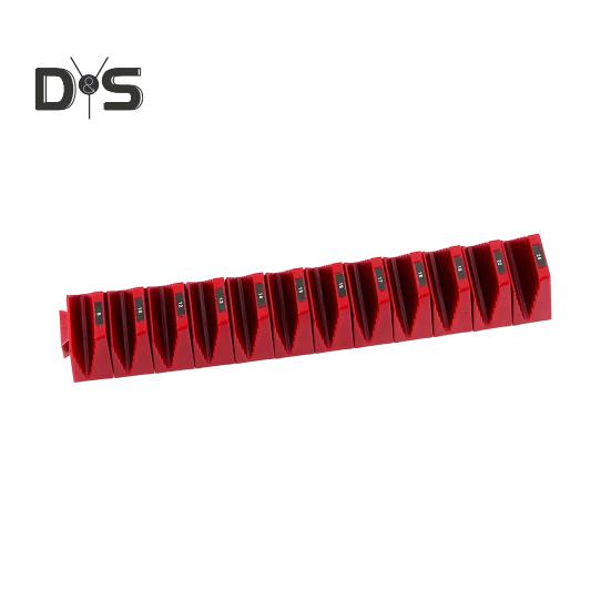 

12/48 шт. Модульный органайзер для ключей, ящик для инструментов, комбинированный гаечный ключ с храповым механизмом, магнитный держатель, стойка для хранения инструментов 12pcs красный