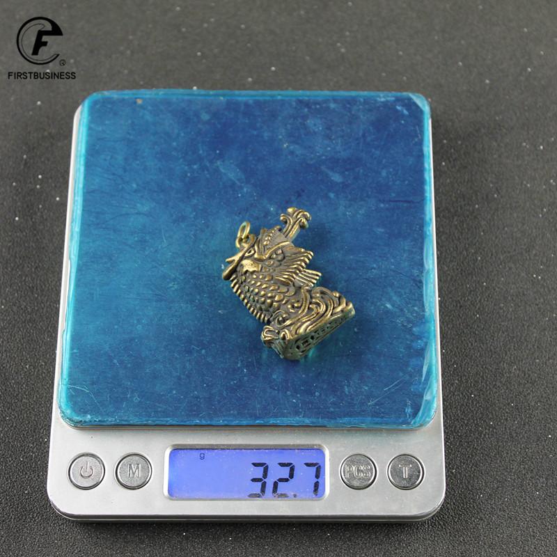 Retro Brass Dragon Statue Small Home Decorations Ornaments for Living Room Office Desk Tea Table Decor Accessories Copper Crafts
