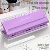 A6 Handmade Six-Hole Planner Hole Punch for Loose-Leaf Binders