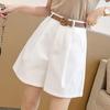 Women's Loose A-line Wide-leg Suit Shorts, Summer 2026 Korean Style Casual Pants