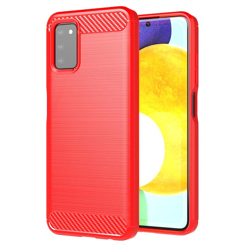 For Samsung Galaxy A03s Case Shockproof Bumper Carbon Soft Silicone Cover For Samsung Galaxy A 53 52 13 52s 34 03s 54 04 5G Case