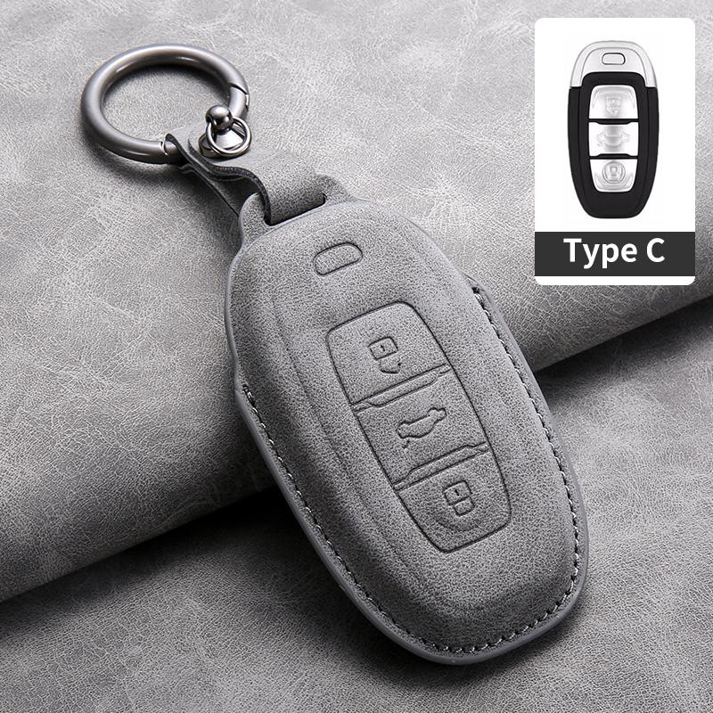 

Fits For Hongqi H7 EHS3 H5 E-QM5 E-HS9 Shell Car Key Case Sleeve Keychain Keyring Car Key Protector Cover Auto Accessories