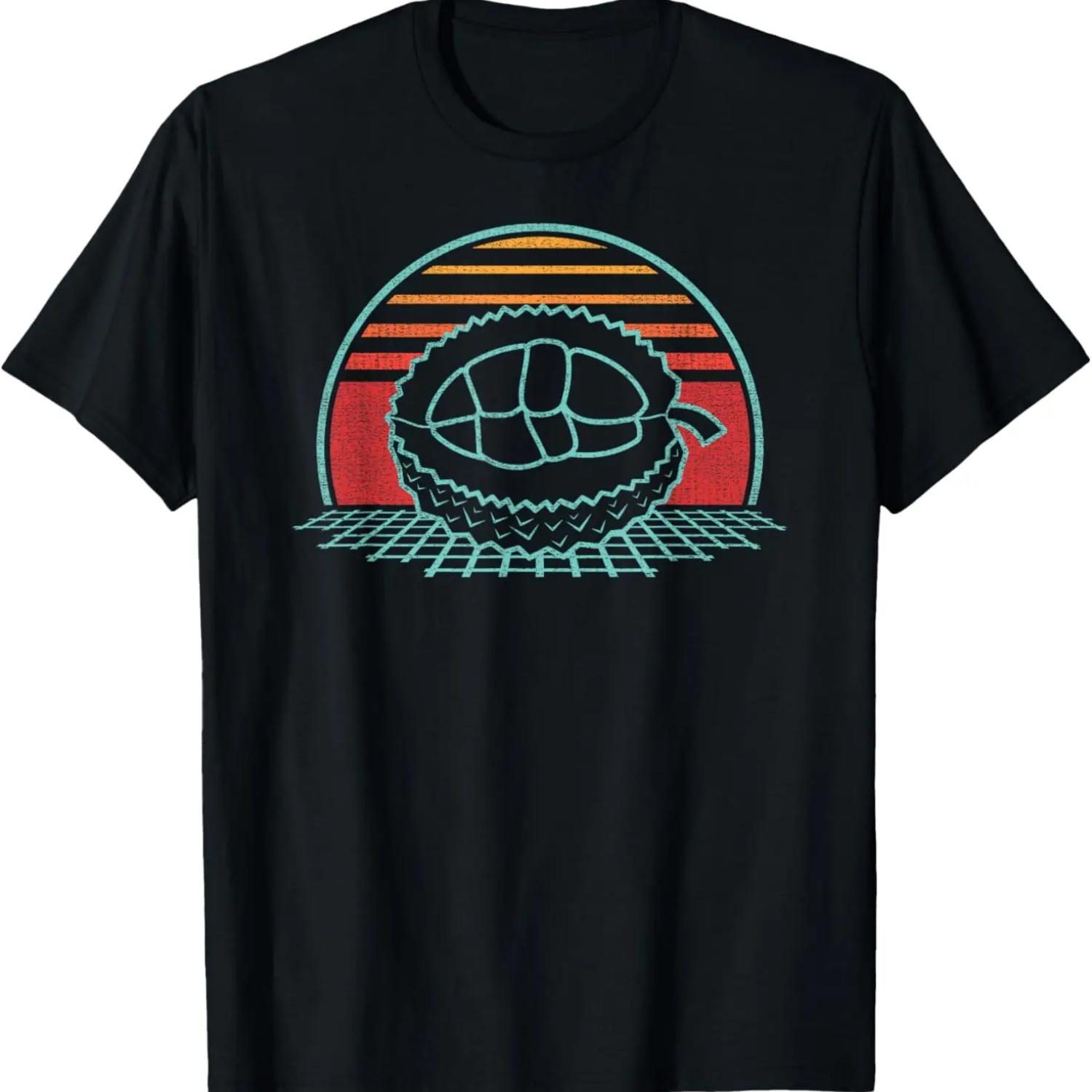 Durian Retro Vintage 80s Style T-Shirt S