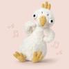 Plush Bird Stuffed Animal Soft Sitting Goose Toy Approximately 28CM Height Lightweight Fabric Construction Safe for Children and Collectors