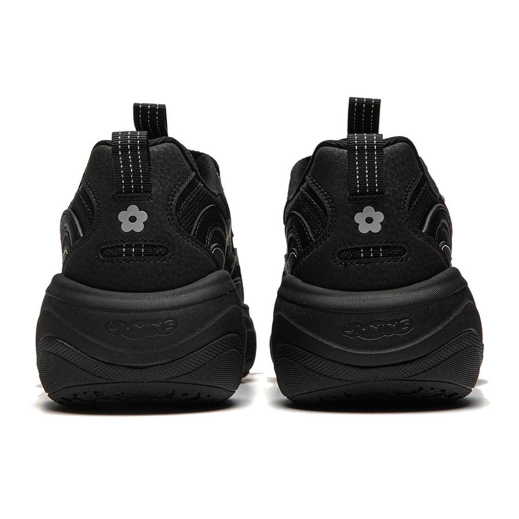Li Ning Honey V2 Slip Resistant Abrasion Resistant Low top Casual Shoes Women's Black AGCU296-2