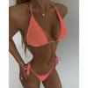 New Sexy Bikini Push Up Women Swimsuits Female Micro Bikini Set Solid Swimwear Bathing Suit Swimming S… More